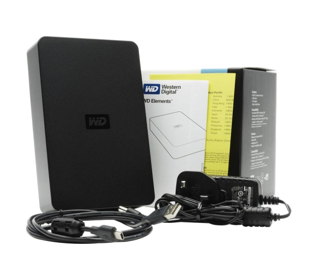 WD Elements Desktop 1TB czarny - 53122 - zdjęcie 6